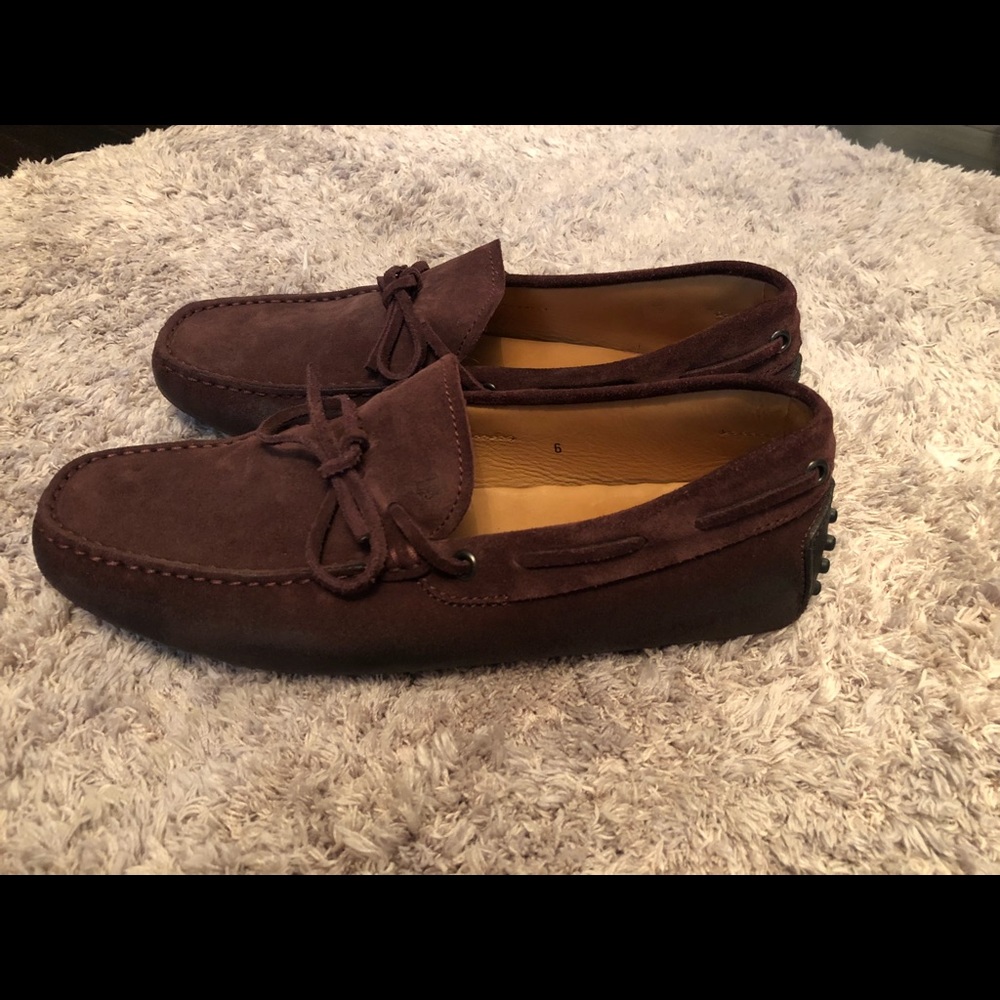 Tods Gomino Suede Moccasins